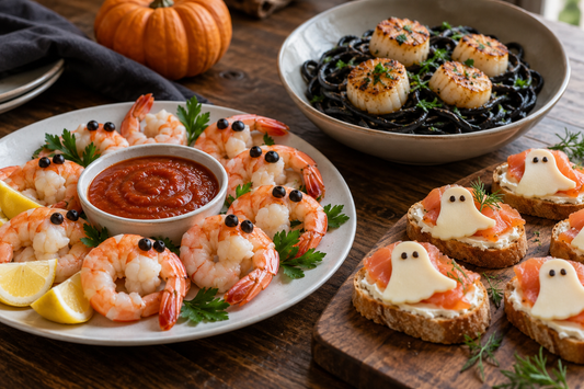 Spooky Seafood Appetizers Ideas for Halloween