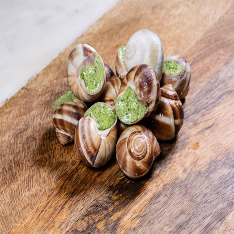 ESCARGOTS IN GARLIC BUTTER